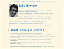 Tablet Screenshot of jakebowers.org
